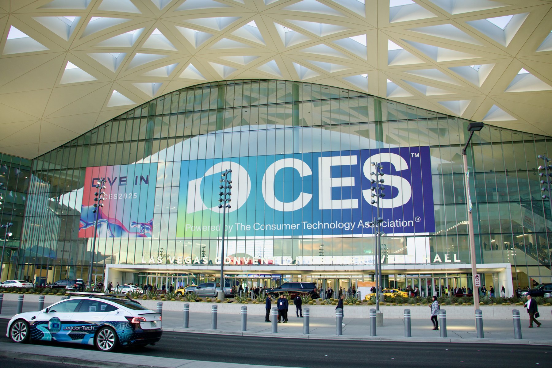 Las Vegas Convention Center West Hall during CES 2025